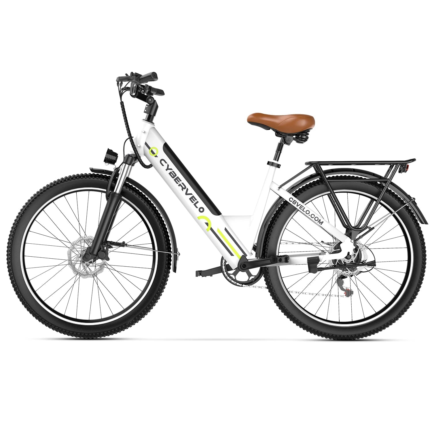 CYBERVELO EK2 1000W 7-Speed Commuter City E-Bike